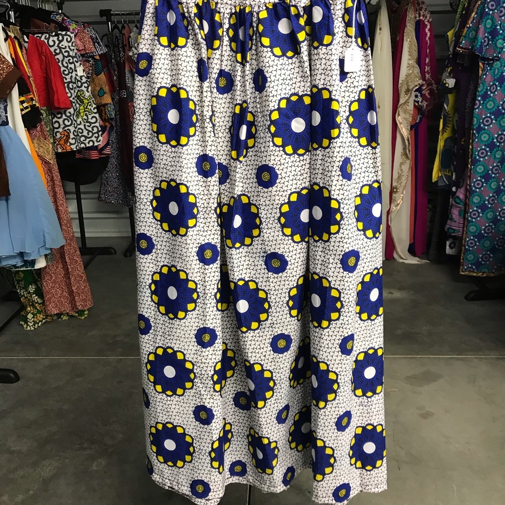 Maxi skirt African print Ankara